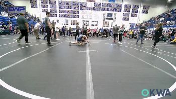 85 lbs Consi Of 8 #2 - Matthew Aaron, Noble Takedown Club vs Beau Wedel, Newcastle Youth Wrestling