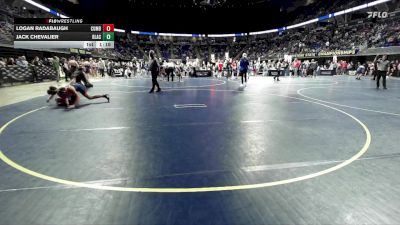 167 lbs Consy 3 - Logan Radabaugh, Cumberland Valley vs Jack Chevalier, Blackhawk