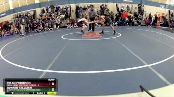 98 lbs Round 1 (10 Team) - Edward Kelwaski, Bloomington South Wrestling Club vs Dylan Ferguson, Indian Creek Wrestling Club (M)