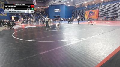 126 lbs Cons. Round 2 - Peter Rincan, Northfield Mt Hermon vs Clif Bakhsh, St Marks