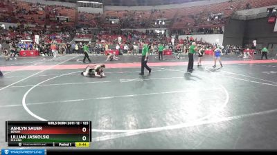 125 lbs Cons. Round 4 - Ashlyn Sauer, Berlin vs Lillian Jaskolski, Pulaski