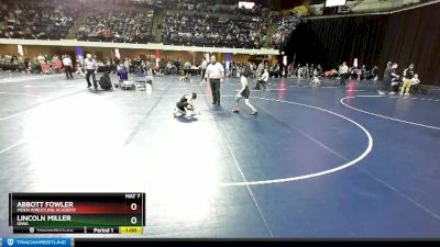 84 lbs Cons. Round 3 - Lincoln Miller, Iowa vs Abbott Fowler, Moen Wrestling Academy