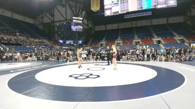 130 lbs Champ. Rd Of 16 - Kailin Sebert, Texas vs Caitlin Maragioglio, New York