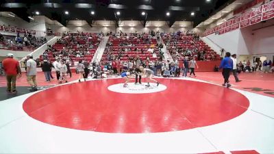 JH 102 lbs Cons. Round 3 - Olivia Treat, DEER CREEK JH vs Gentry Pickett, Noble JH