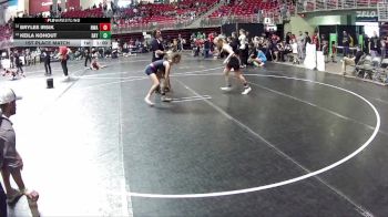 95 lbs 1st Place Match - BryLee Irsik, Nebraska Wrestling Academy vs Keila Kohout, York Wrestling Club