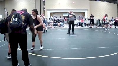 145 lbs Round Of 16 - Aurora Oswald, Threshold WC vs Adriana Hyatt, 3F Wrestling