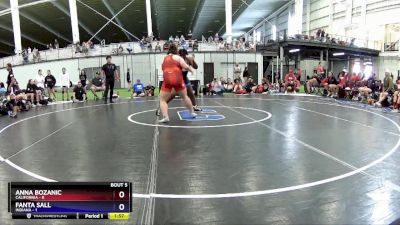 235 lbs Round 3 (4 Team) - Anna Bozanic, California vs Fanta Sall, Indiana