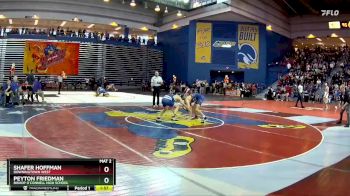 106 lbs Champ. Round 1 - Peyton Friedman, Bishop O`Connell High School vs Shafer Hoffman, Downingtown West