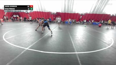 145-146 B Round 1 - Evan Prikos, Glenbrook South vs Taven Johnson, Reedsburg