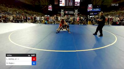 157 lbs Cons 32 #2 - Leonard Ashley Jr., VA vs Seth Digby, IL