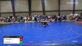 95 lbs Consolation - Adam Thompson, Unattached vs Vance Siburkis, Unattached