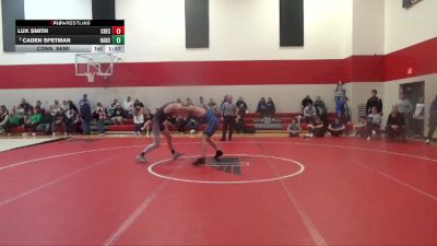 157 lbs Cons. Semi - Lux Smith, Crestwood, Cresco vs Caden Spetman, OABCIG
