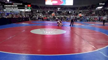 6-7A 120 1st Place Match - Jessalynn Allen, Grissom Hs vs Lynleigh Weltzin, Thompson HS