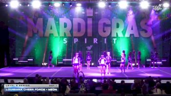 Louisiana Cheer Force - Neon [2026 L5 Senior Day 1] 2026 Mardi Gras Grand Nationals