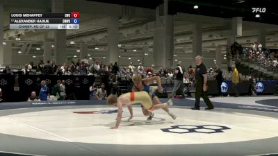 61 kg Champ. Rd Of 32 - Louis Mehaffey, Cavalier Wrestling Club vs Alexander Hague, Colorado Mesa Wrestling Club