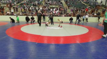 60 lbs Consi Of 4 - Hudson Reeves, South Paulding Junior Spartans Wrestling Club vs Myles Maynor, Guerrilla Wrestling Academy