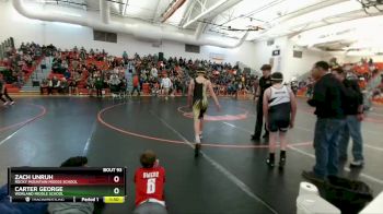 115 lbs Round 1 - Carter George, Worland Middle School vs Zach Unruh, Rocky Mountain Middle School