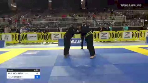 PETER J. MOLINELLI vs THANDI I. TURNER 2021 Pan Jiu-Jitsu IBJJF Championship