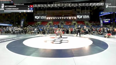 157 lbs Cons. Sub-rd Of 64 - Jett Fanucchi, TX vs Corbin Wooley, OK