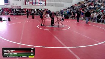 145 lbs Cons. Round 4 - Wyatt Walters, Maple River/USC vs Talyn Tande, Saint James Area