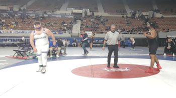 287-D1 1st Place Match - Zayne Candelaria, Sunnyside High School vs Joshua Finch Logan, Brophy College Preparatory