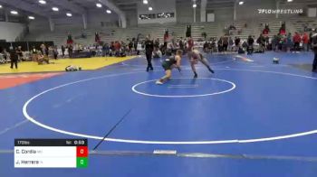 170 lbs Consolation - Chase Cordia, MO vs Jesse Herrera, IN