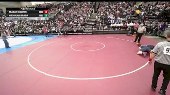 3A 215 lbs Cons. Round 1 - Nicholas Braga, Providence Hall vs Teagan Dalton, Grantsville