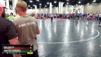 144 lbs Round 3 (16 Team) - Preston Thompkins, Florida Young Gunslingers vs Nick Pasutti, Iowa Gables