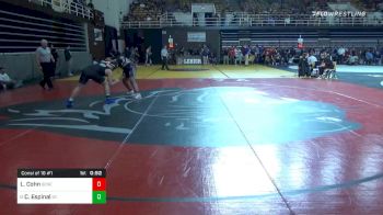 220 lbs Consolation - Cesar Espinal, St. Benedict`s Prep vs Logan Cohn, Benedictine College Preparatory