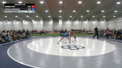 155 lbs Rianna Tate, Arizona Black vs Natalia Righellis, California Silver