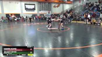 78 lbs Round 4 - Beckett Meyer, Mount Vernon vs Tanner Schmid, Benton Community Wrestling Clu