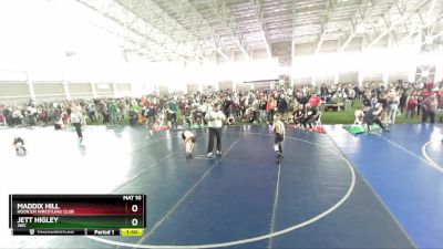 75 lbs Cons. Round 2 - Maddix Hill, Hook`Em Wrestling Club vs Jett Higley, JWC