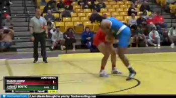 184 lbs Quarterfinal - JaQuez Bostic, Limestone vs Mason Kump, Belmont Abbey