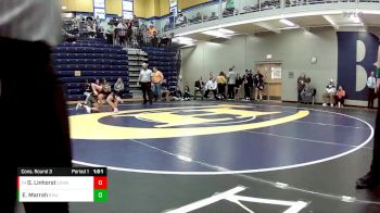 110 lbs. Cons. Round 3 - Gigi Linhorst, Edwardsville (H.S.) vs Ellie Marrah, Staley