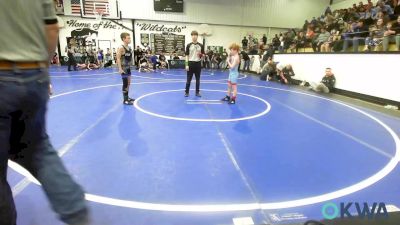 70 lbs Semifinal - Liam Knollenberg, Collinsville Cardinal Youth Wrestling vs Kamden Lacy, Miami Takedown Club