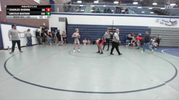 125 lbs Cons. Semi - Lincoln Bastian, Idaho Gold Wrestling Club vs Charles Guerra, Suples Wrestling Club