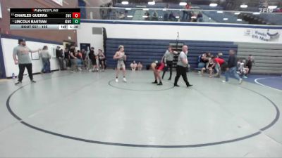 125 lbs Cons. Semi - Lincoln Bastian, Idaho Gold Wrestling Club vs Charles Guerra, Suples Wrestling Club
