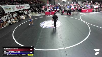 105 lbs Round 3 (16 Team) - Mia Ceja, SJWA-GR vs Destiny Huitron, LAWA-GR