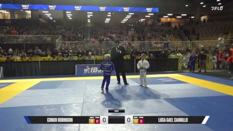 Luca Gael Carrillo vs Conor Robinson 2025 Pan Kids Jiu-Jitsu IBJJF Championship