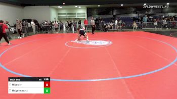 113 lbs Consi Of 64 #2 - Tate Hisey, OH vs Tyeler Hagensen, NJ