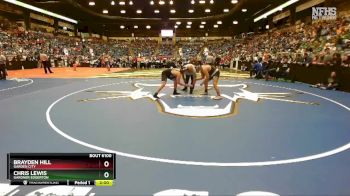 6A-215 lbs Champ. Round 1 - Brayden Hill, Garden City vs Chris Lewis, Gardner Edgerton