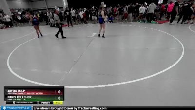 145 lbs Cons. Round 5 - Jayda Fulp, Silverback Wrestling Fort Worth vs Paris Kelleher, Spartan Mat Club