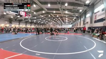 120 lbs Cons. Round 1 - Gabryella Garcia, Alamo City Wrestling Club vs Daniella Garcia, Alamo City Wrestling Club