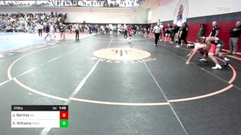 215 lbs Round Of 16 - Jose Berrios, Delsea vs Xavier Williams, Paramus Catholic