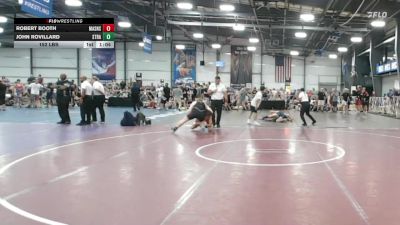 152 lbs Rr Rnd 1 - Robert Booth, Mat Assassins Black vs John Rovillard, Stratton Trained WC
