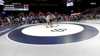 165 lbs Cons. Sub-quarters - Drew Teeter, NC vs Jacob Hodge, MI