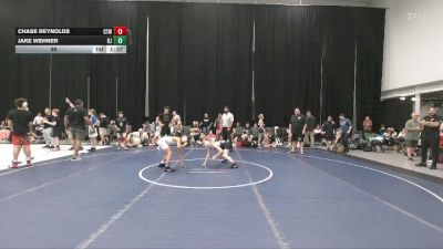 88 lbs Round 5 (6 Team) - Chase Reynolds, CTWHALE vs Jake Wehner, Dirty Jersey