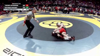 D2-126 lbs Cons. Round 2 - Mythias Stuckey, Miami Trace vs Zavian LaFountain, Wauseon