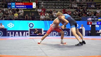 65 kg Final 3-5 - Arseni Kikiniou, United States vs Yehor Tarasenko, Ukraine