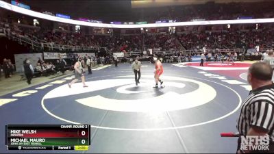 I-285 lbs Champ. Round 2 - Michael Mauro, John Jay East Fishkill vs Mike Welsh, Frontier